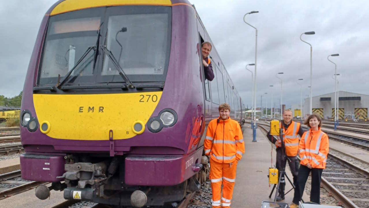 East Midlands Railway and tech firm work together on safer inspections project