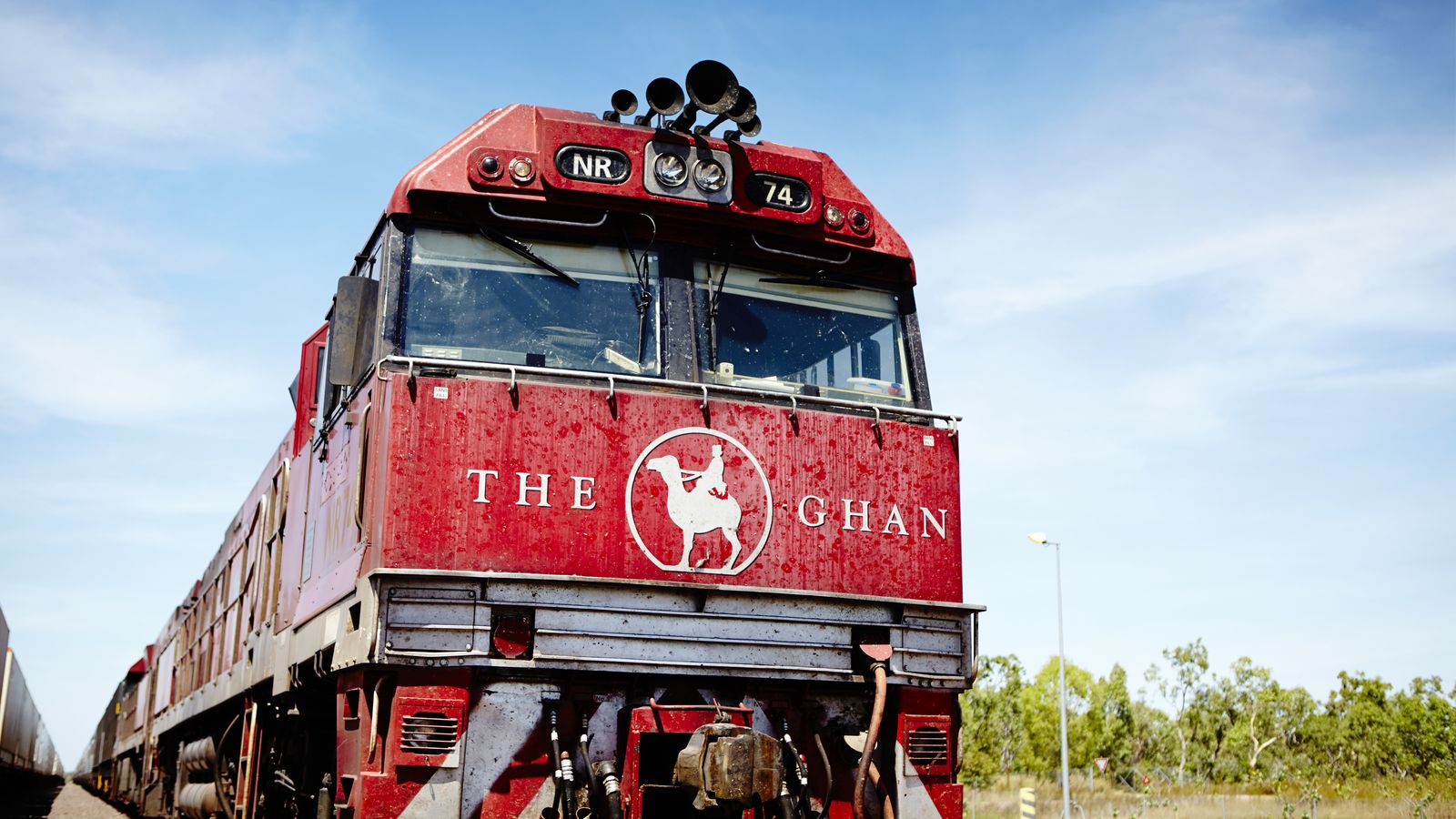 Car carrying two teenagers rolls after colliding with the Ghan train in SA
