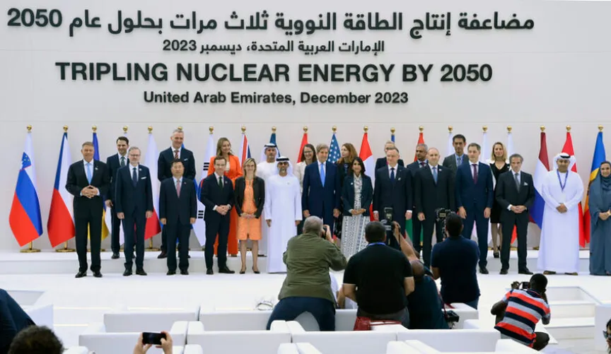 20-plus countries pledge to triple the world’s nuclear energy by 2050