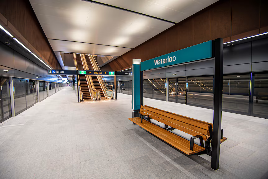 NSW government announces completion of Sydney Metro’s first city line station in Waterloo
