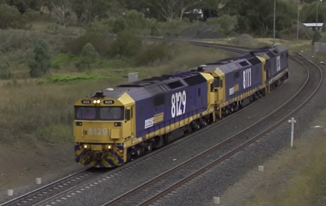 Trains over the Summit – Ardglen, Australia