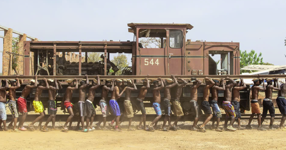 Edinburgh art festival review – haunting return of the railway that robbed Africa