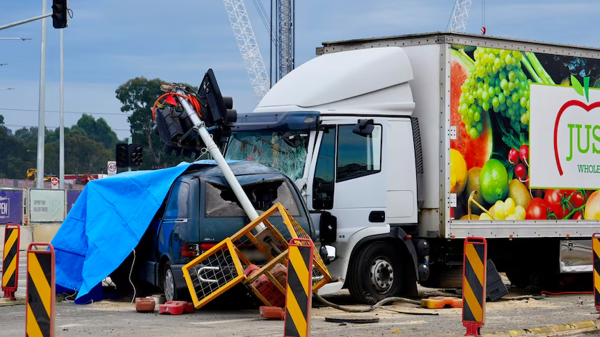 Police investigate fatal Bulleen crash between a truck and van in Melbourne’s east