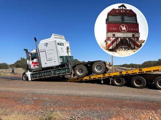 ‘Completely smashed in’: Ghan passengers recount moment cattle truck collided with iconic train