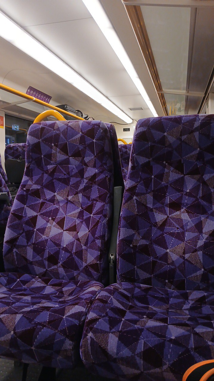 Riding and  observing train movement on the Warrnambool line